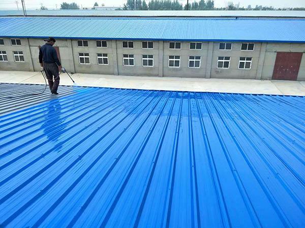 浩口原种场 彩钢瓦喷漆翻新工业厂房、仓库
